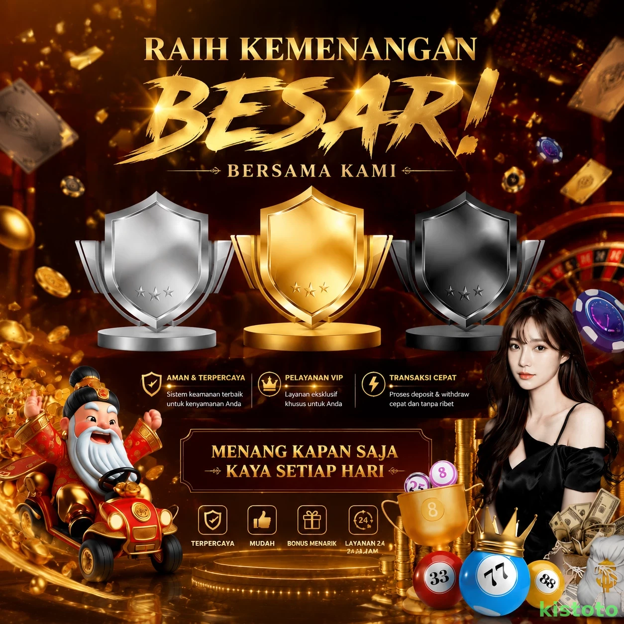 Berbagai Jenis Permainan yang Tersedia di kistoto